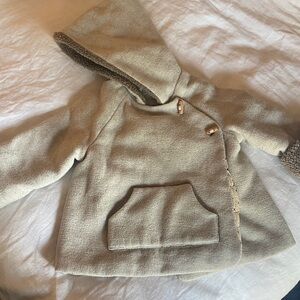 Zara wool like pea coat